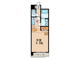 グリム覚王山の物件間取画像